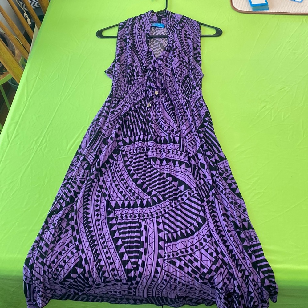 Purple dress